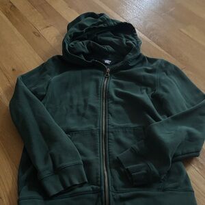 Lands' End Forest Green Kids Hoodie